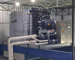 30TPD Flake Ice Machine for Tuna Processing & Preservation