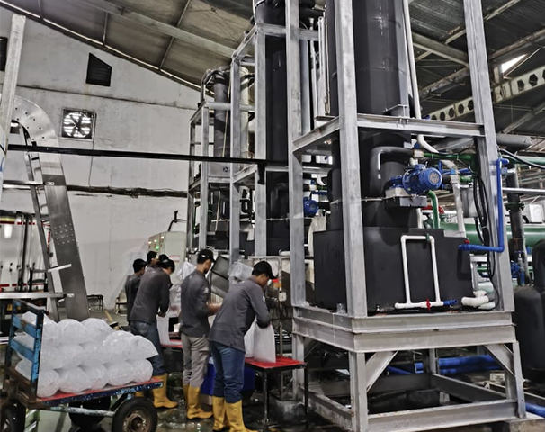 100TPD Tube Ice Plant with Automatic Packing